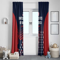 Personalized USA 2025 Archery Window Curtain Aim Shoot Win