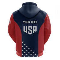Personalized USA 2025 Archery Zip Hoodie Aim Shoot Win