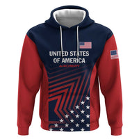 Personalized USA 2025 Archery Zip Hoodie Aim Shoot Win