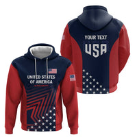 Personalized USA 2025 Archery Zip Hoodie Aim Shoot Win
