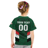 Custom Football 2026 Iraq Kid T Shirt Go Lions of Mesopotamia