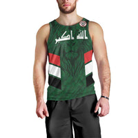 Custom Football 2026 Iraq Men Tank Top Go Lions of Mesopotamia