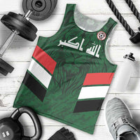 Custom Football 2026 Iraq Men Tank Top Go Lions of Mesopotamia