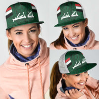 Football 2026 Iraq Mesh Trucker Cap Go Lions of Mesopotamia