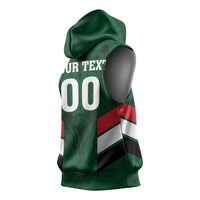 Custom Football 2026 Iraq Sleeveless Hoodie Go Lions of Mesopotamia