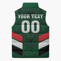 Custom Football 2026 Iraq Sleeveless Puffer Jacket Go Lions of Mesopotamia