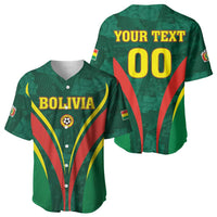 Custom Football 2026 Bolivia Baseball Jersey La Verde Come On