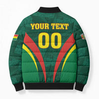Custom Football 2026 Bolivia Bomber Puffer Jacket La Verde Come On