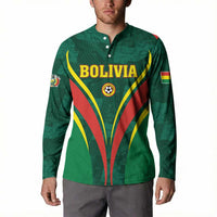 Custom Football 2026 Bolivia Button Sweatshirt La Verde Come On