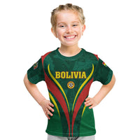 Custom Football 2026 Bolivia Kid T Shirt La Verde Come On
