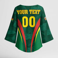 Custom Football 2026 Bolivia Kimono Sleeve Blouse La Verde Come On