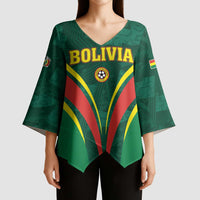 Custom Football 2026 Bolivia Kimono Sleeve Blouse La Verde Come On