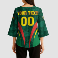 Custom Football 2026 Bolivia Kimono Sleeve Blouse La Verde Come On