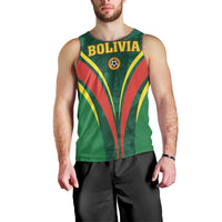 Custom Football 2026 Bolivia Men Tank Top La Verde Come On