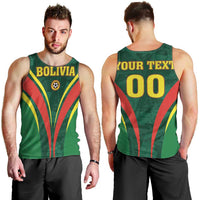 Custom Football 2026 Bolivia Men Tank Top La Verde Come On