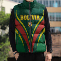 Custom Football 2026 Bolivia Sleeveless Puffer Jacket La Verde Come On