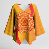 Inti Raymi Kimono Sleeve Blouse Inca Empire Spirit