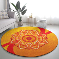 Inti Raymi Round Carpet Inca Empire Spirit