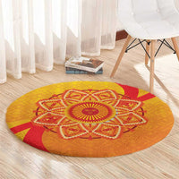 Inti Raymi Round Carpet Inca Empire Spirit