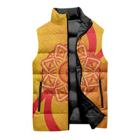 Inti Raymi Sleeveless Puffer Jacket Inca Empire Spirit