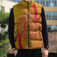 Inti Raymi Sleeveless Puffer Jacket Inca Empire Spirit