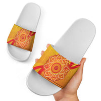 Inti Raymi Slide Sandals Inca Empire Spirit