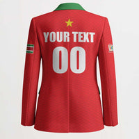 Custom Football 2026 Suriname Red Blazer Sranankondre Fubal Pluga