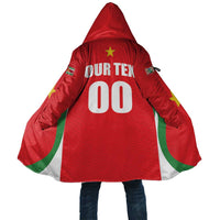 Custom Football 2026 Suriname Red Cloak Sranankondre Fubal Pluga