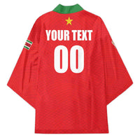 Custom Football 2026 Suriname Red Kimono Sranankondre Fubal Pluga