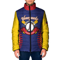 Custom Baseball 2026 Venezuela World Champion Padded Jacket Arepa Power Make History