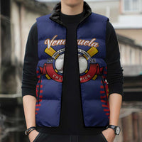 Custom Baseball 2026 Venezuela World Champion Sleeveless Puffer Jacket Arepa Power Make History