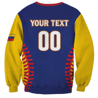 Custom Baseball 2026 Venezuela World Champion Sweatshirt Arepa Power Make History