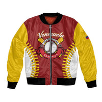 Custom Baseball 2026 Venezuela World Champion Bomber Jacket Chamo Arepa Power