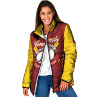 Custom Baseball 2026 Venezuela World Champion Padded Jacket Chamo Arepa Power