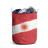 Peru Inti Laundry Basket 1822 Flag Stylized