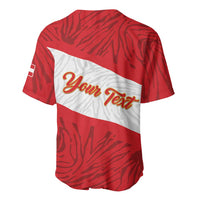 Personalized Peru Inti Baseball Jersey 1822 Flag Stylized