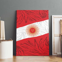 Peru Inti Canvas Wall Art 1822 Flag Stylized