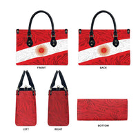 Peru Inti Leather Bag 1822 Flag Stylized