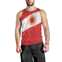 Personalized Peru Inti Men Tank Top 1822 Flag Stylized