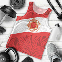 Personalized Peru Inti Men Tank Top 1822 Flag Stylized