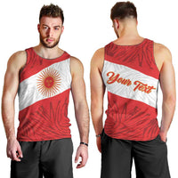 Personalized Peru Inti Men Tank Top 1822 Flag Stylized