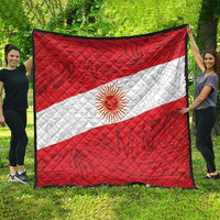 Peru Inti Quilt 1822 Flag Stylized