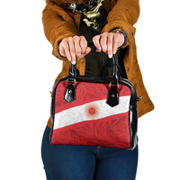 Peru Inti Shoulder Handbag 1822 Flag Stylized