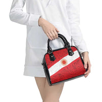 Peru Inti Shoulder Handbag 1822 Flag Stylized