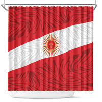 Peru Inti Shower Curtain 1822 Flag Stylized