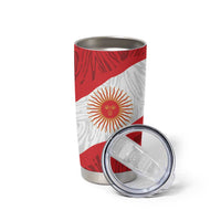 Personalized Peru Inti Tumbler Cup 1822 Flag Stylized