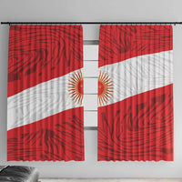 Peru Inti Window Curtain 1822 Flag Stylized