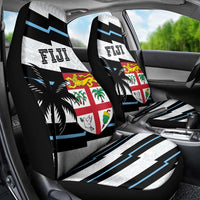 Fiji 2024 Rugby Car Seat Cover Fijian Tapa Pattern - Wonder Print Shop