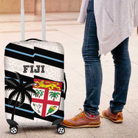 Fiji 2024 Rugby Luggage Cover Fijian Tapa Pattern - Wonder Print Shop