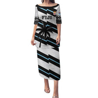 Custom Fiji 2024 Rugby Puletasi Fijian Tapa Pattern - Wonder Print Shop